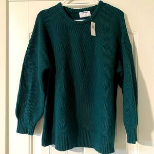 NWT Old Navy Forest Green sweater